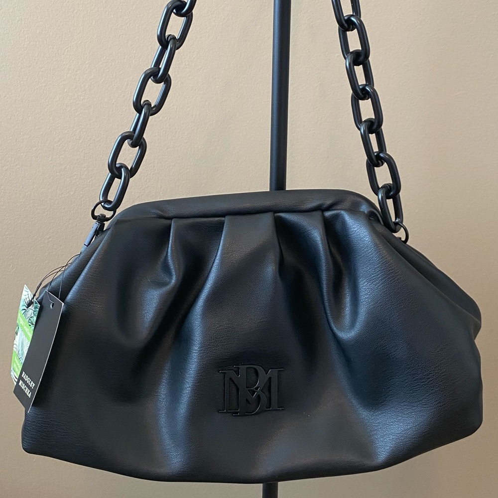 Badgley Mischka Black Shoulder Bag